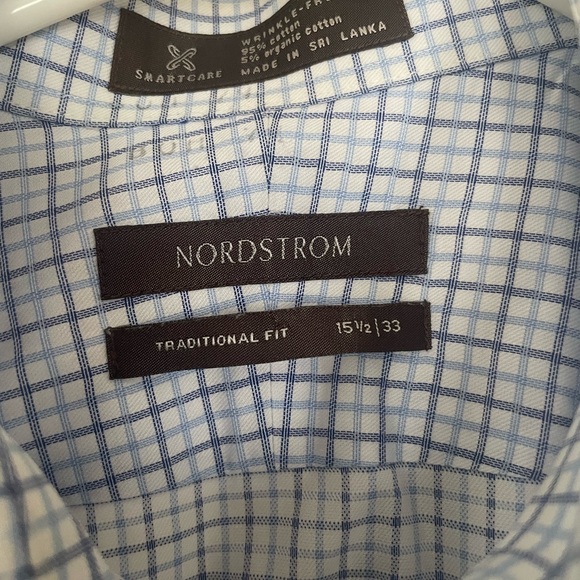Nordstrom Long Sleeved Button Down Men’s Shirt - Picture 2 of 3